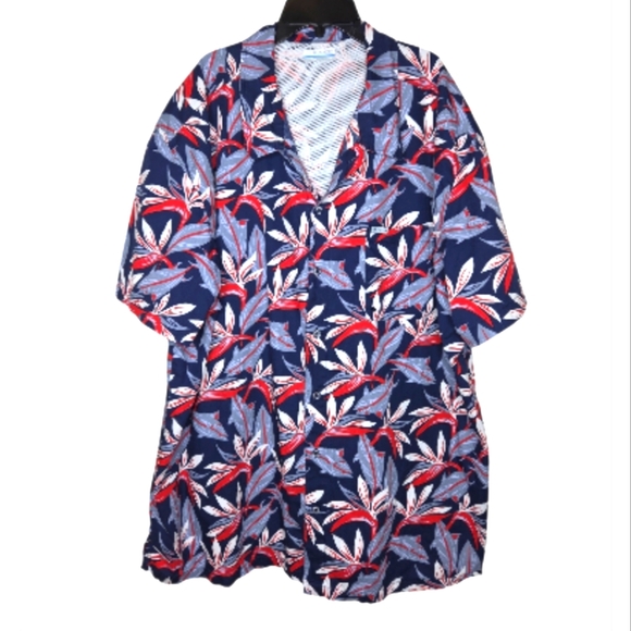 Columbia Other - Columbia PFG Men's Big & Tall Trollers Tropical Short Sleeve Shirt Size 4X